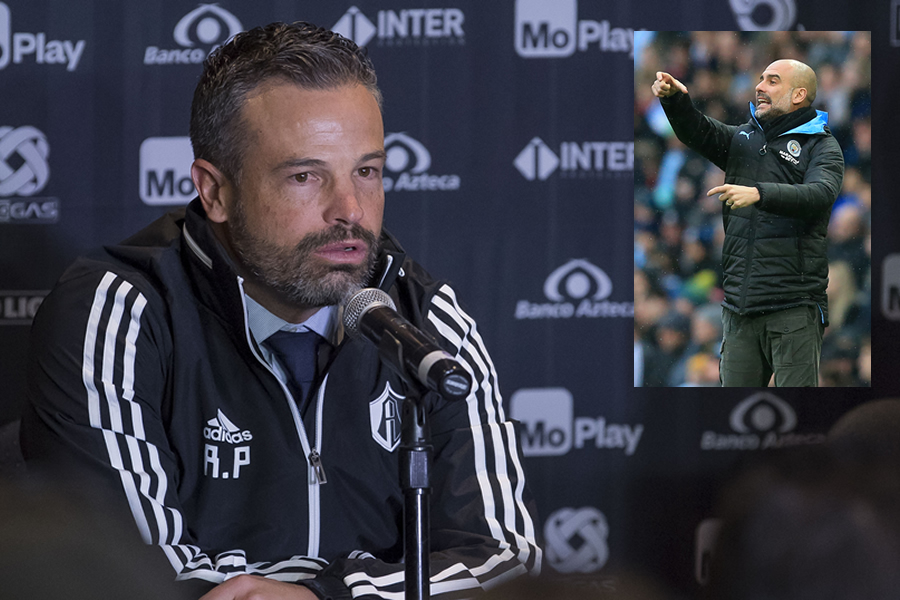 El estratega se mostró muy entusiasmado durante su presentación con los Zorros. FOTOS: Mexsport | AFP