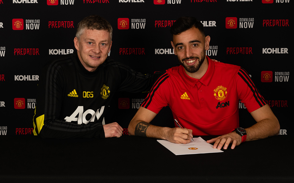 Los fichajes más destacados del mercado de invierno 2020 (Twitter Manchester United)