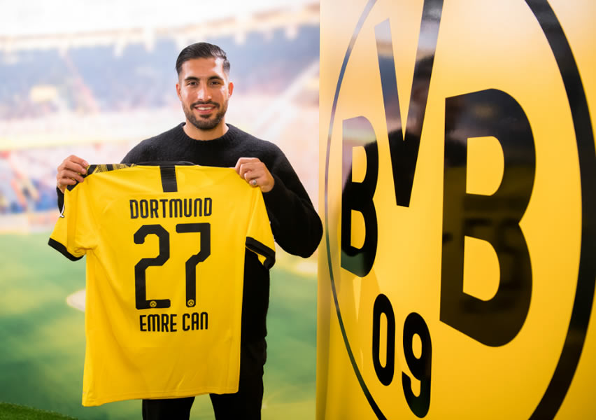 Emre Can al Borussia Dortmund; mediocampista que deja a la Juventus y vuelve a Alemania. FOTO: @BVB