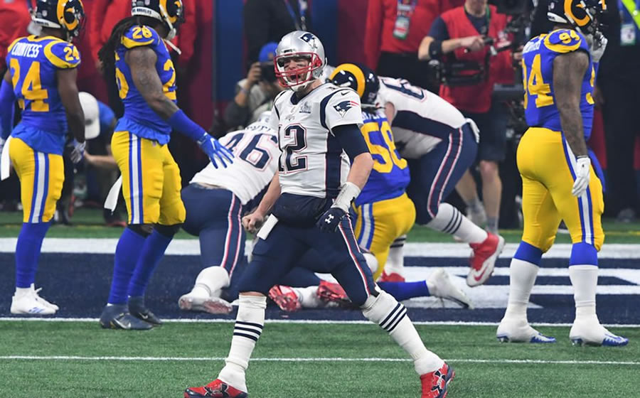 Los Patriotas se llevaron su sexto anillo de la NFL en febrero de 2019. FOTO: Reuters.