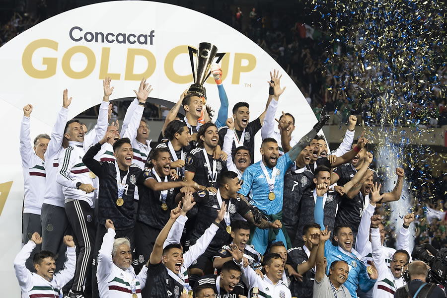 México consiguió su undécima Copa Oro, tras vencer a Estado Unidos en Chicago, en julio de 2019.