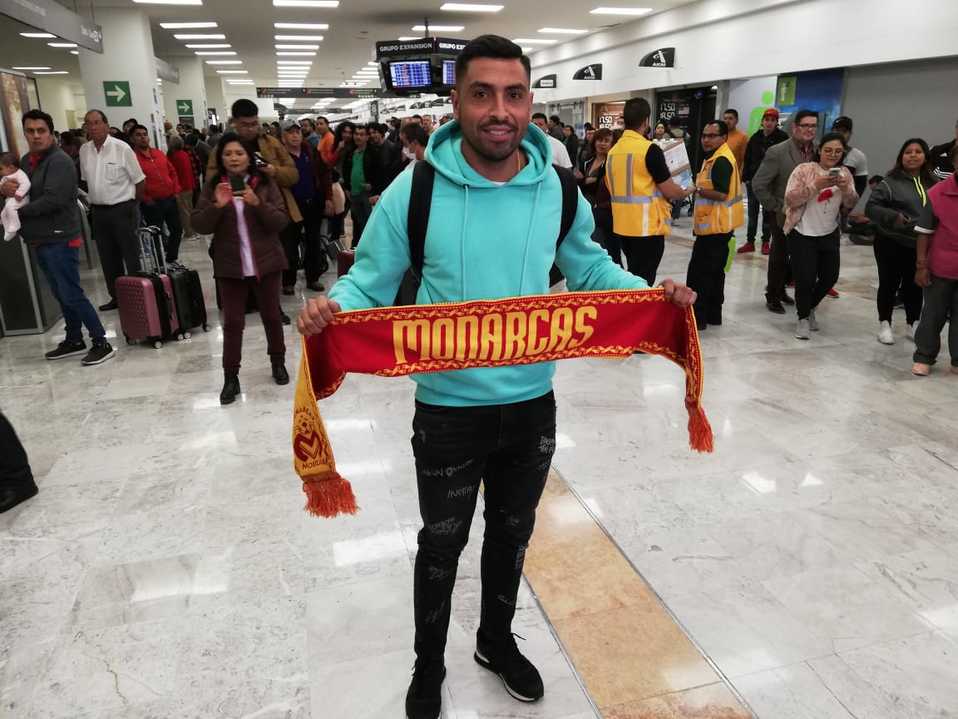 Gonzalo Jara a su arribo a la Ciudad de México. (Foto: José Andrés Díaz)