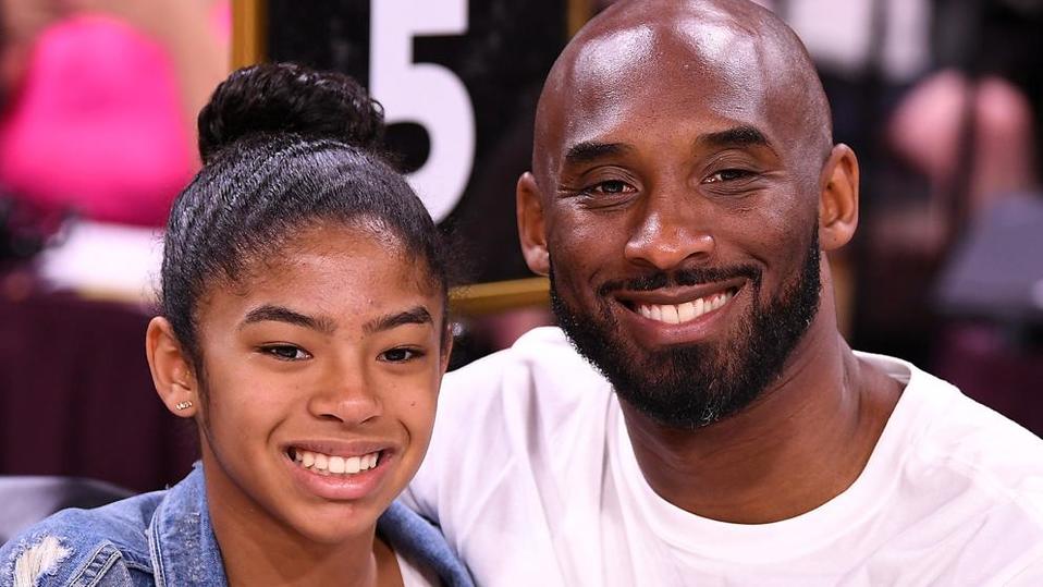 Kobe Bryant y su hija Gianna.