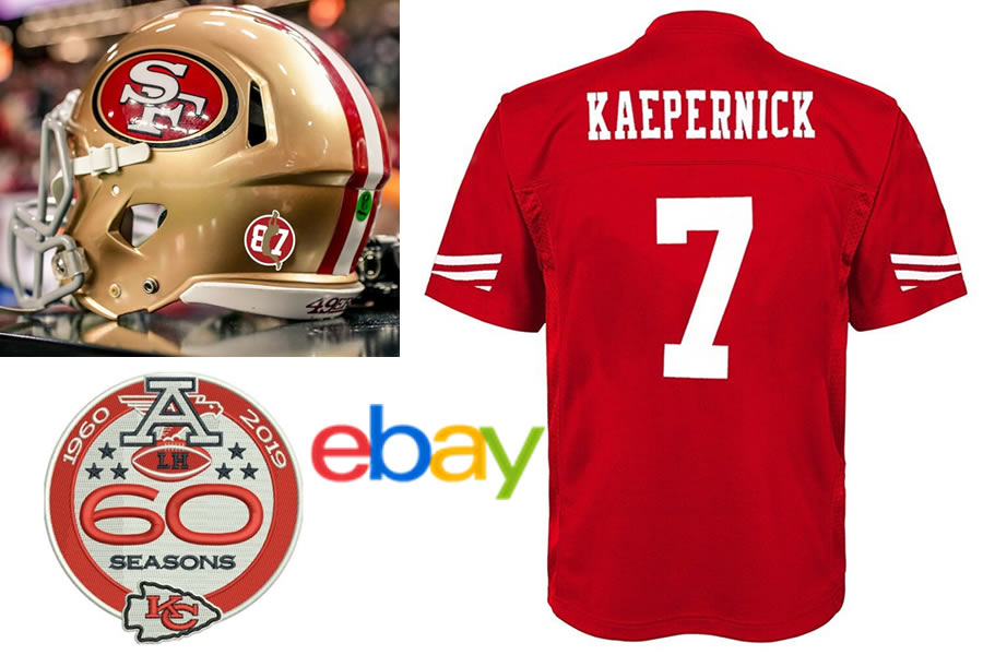 Los mexicanos han adquirido más productos del equipo de San Francisco en los últimos días. FOTOS: EBAY.