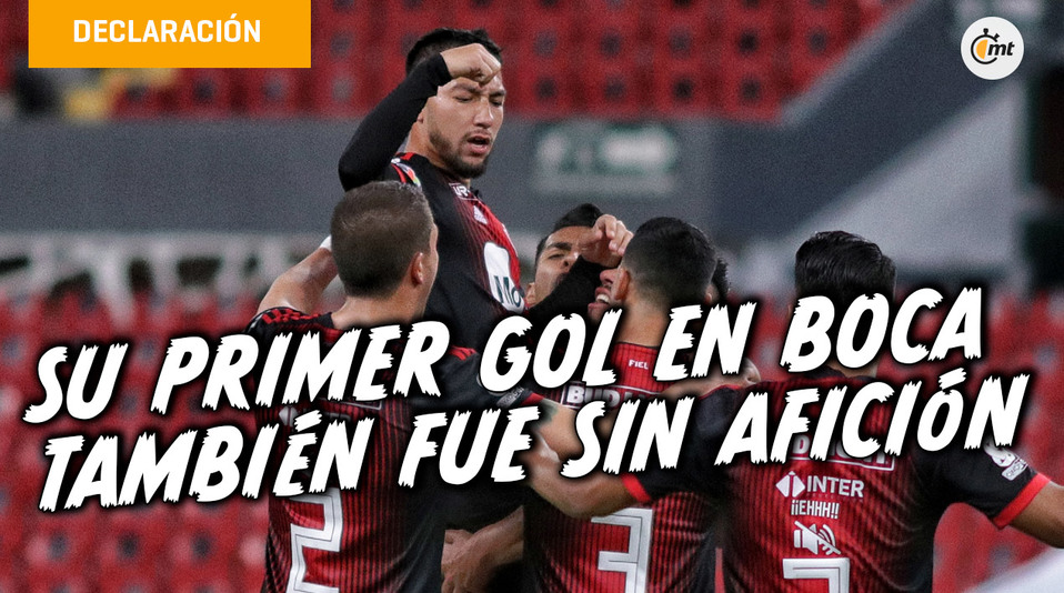 Luciano Acosta ya sabía lo que era debutar como goleador en estadio vetado