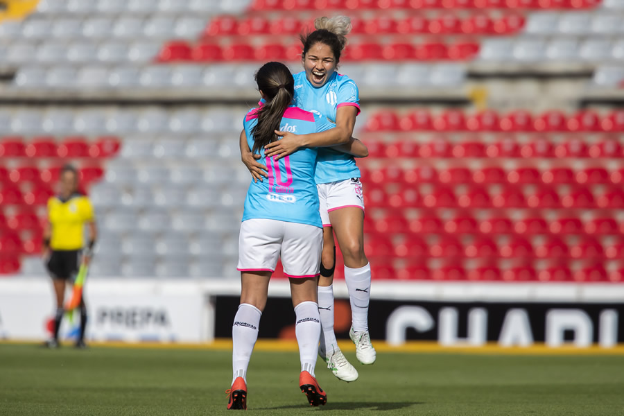 Valeria Valdez abrió el marcador en el Corregidora. (Foto: Imago7)
