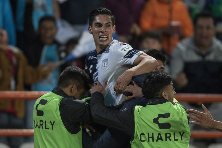 Erick Aguirre marcó un tanto en el triunfo de Pachuca sobre Tigres. FOTO: Mexsport.