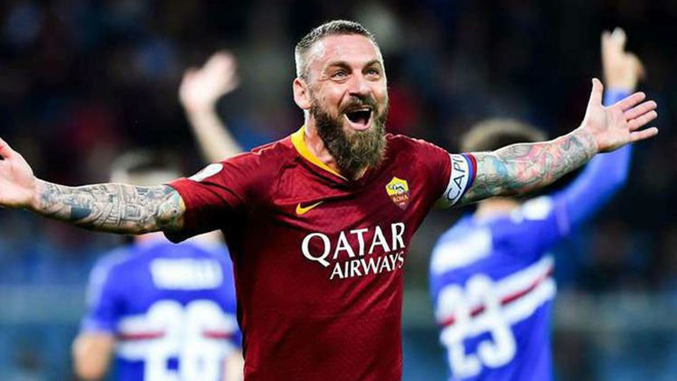 Daniele De Rossi, una de las glorias del AS Roma.