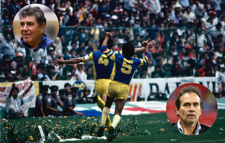 La bomba de Reinoso a Quirarte por la Final América - Chivas de 83-84 (FOTO: Milenio)