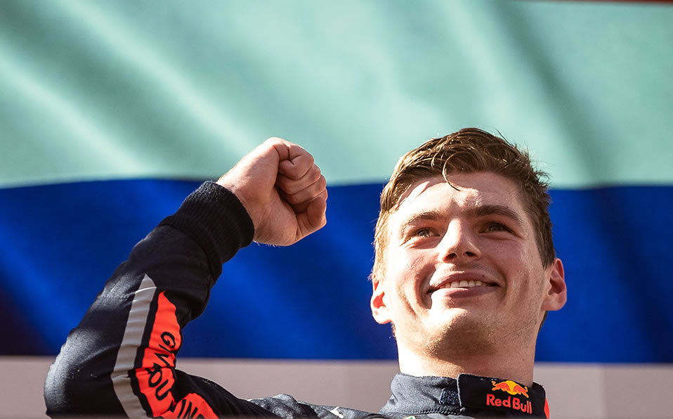 El holandés comienza a calentar motores. (RedBull)