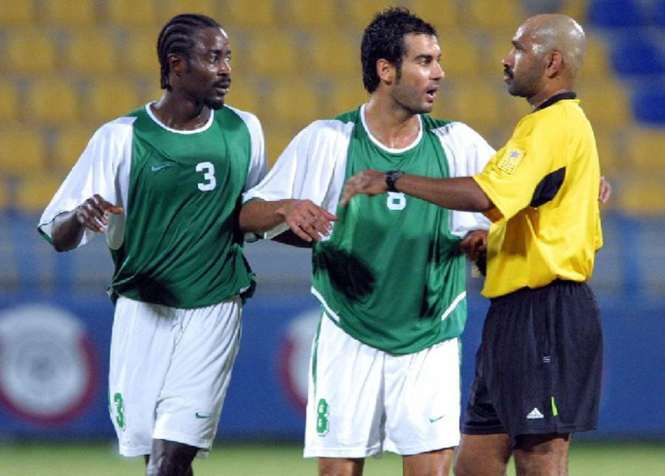 Pep Guardiola. Otra leyenda catalana que probó suerte en la exótica liga de Qatar para dar cátedra en sus últimos años como profesional.