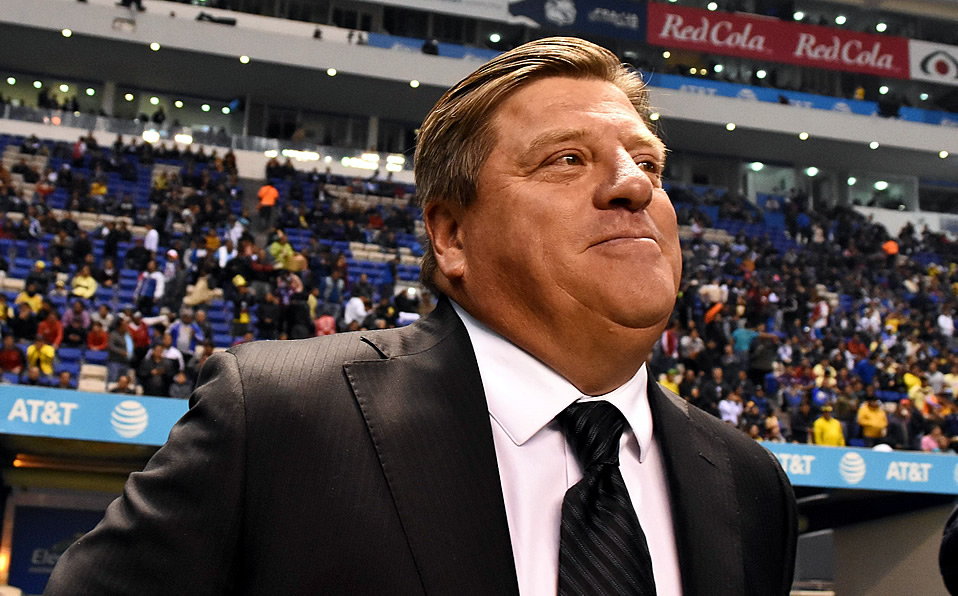 El Piojo salió feliz del Estadio Cuauhtémoc. (Foto: Mexsport)