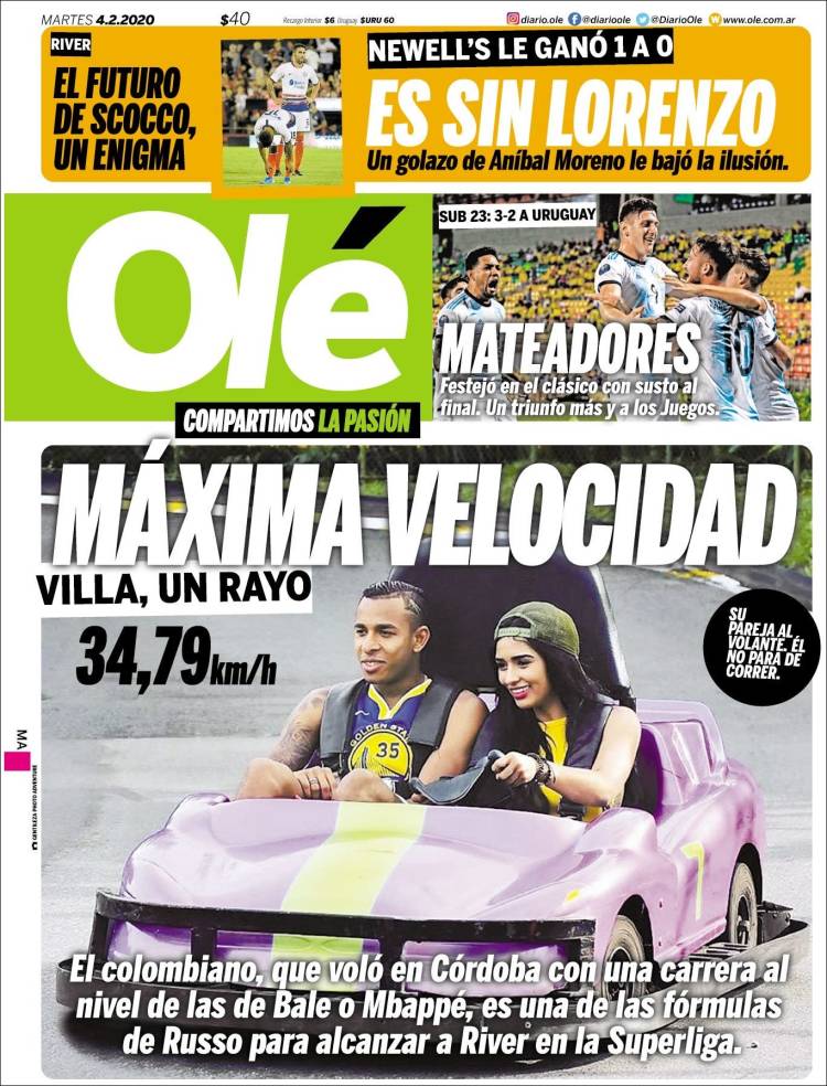 Portadas de diarios deportivos del mundo del 4 de febrero del 2020