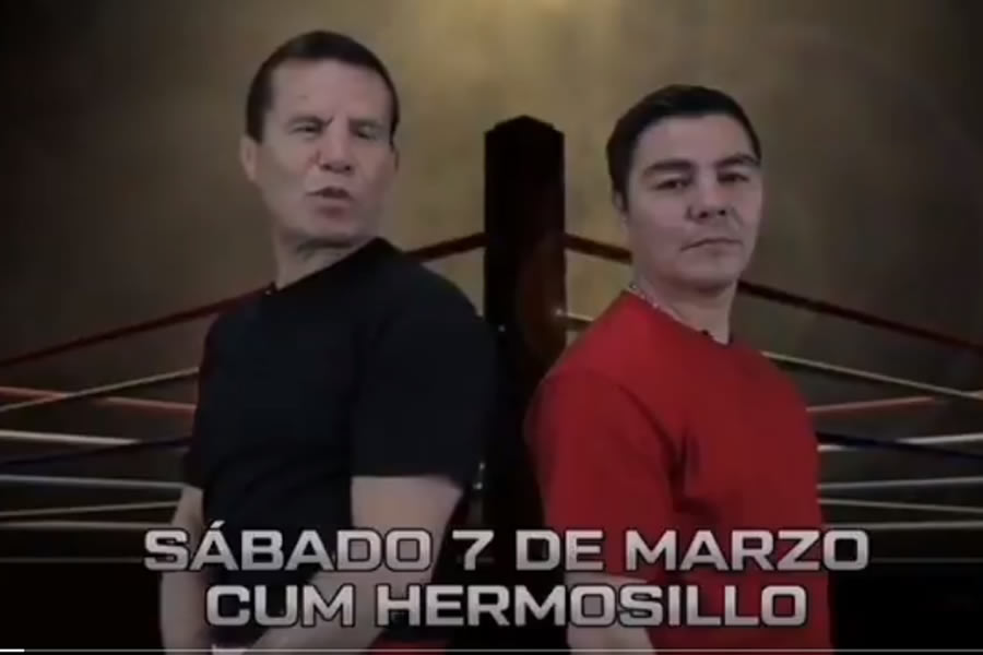 El César de Boxeo y el Travieso se han encargado de ir calentando la pelea.