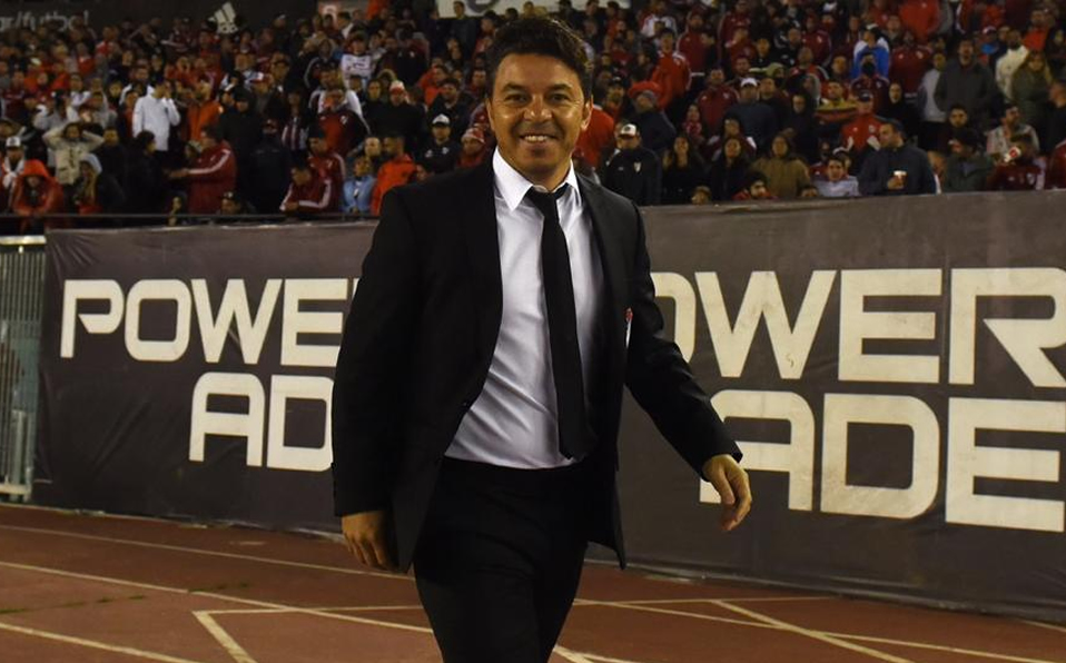 Marcelo Gallardo, operado en Argentina a causa de cálculos renales (Twitter @RiverPlate)