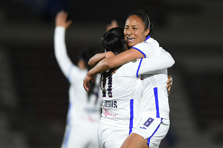 Abigail de Jesús marcó el empate en la visita de Cruz Azul a FC Juárez. (Foto: Imago7)