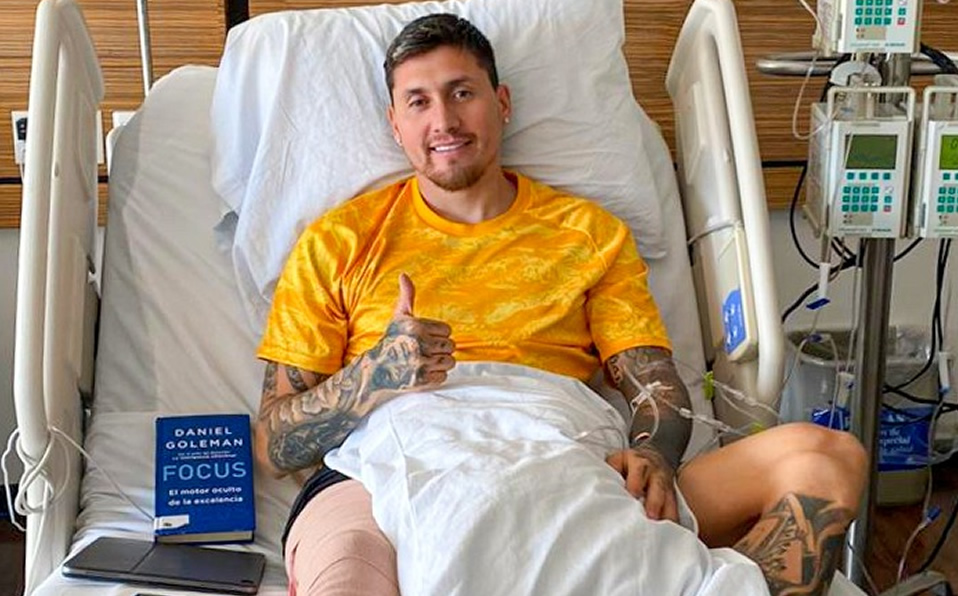 América informa del estado de salud de Nicolás Castillo (Twitter @ClubAmerica)