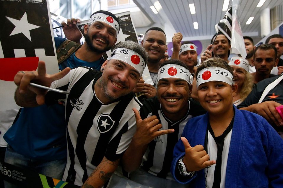 El fichaje de Keisuke Honda ha causado mucha expectativa (Twitter @Botafogo)