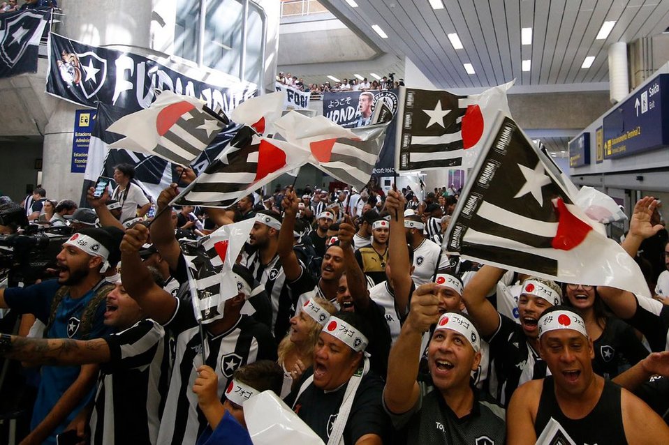 El fichaje de Keisuke Honda ha causado mucha expectativa (Twitter @Botafogo)