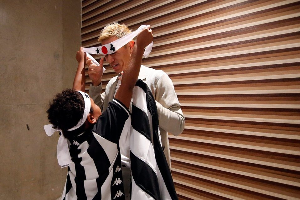 El fichaje de Keisuke Honda ha causado mucha expectativa (Twitter @Botafogo)