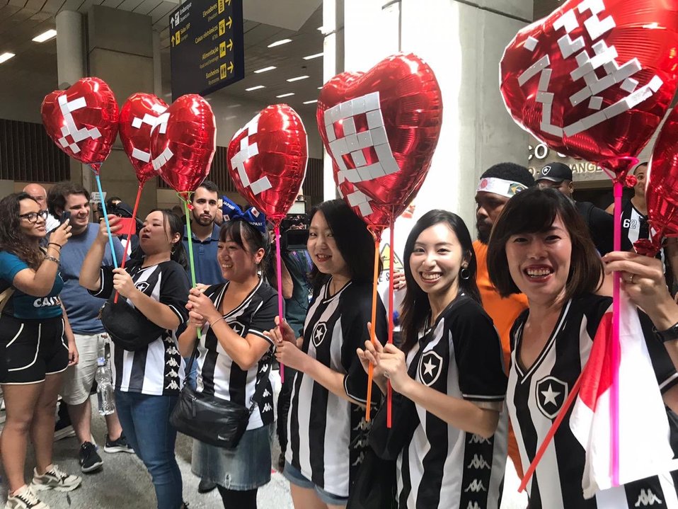 El fichaje de Keisuke Honda ha causado mucha expectativa (Twitter @Botafogo)