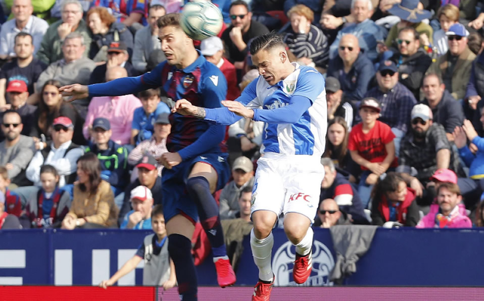 Los Pepineros cayeron 2-0 ante el Levante y continúan en zona de descenso. (@CDLeganes)