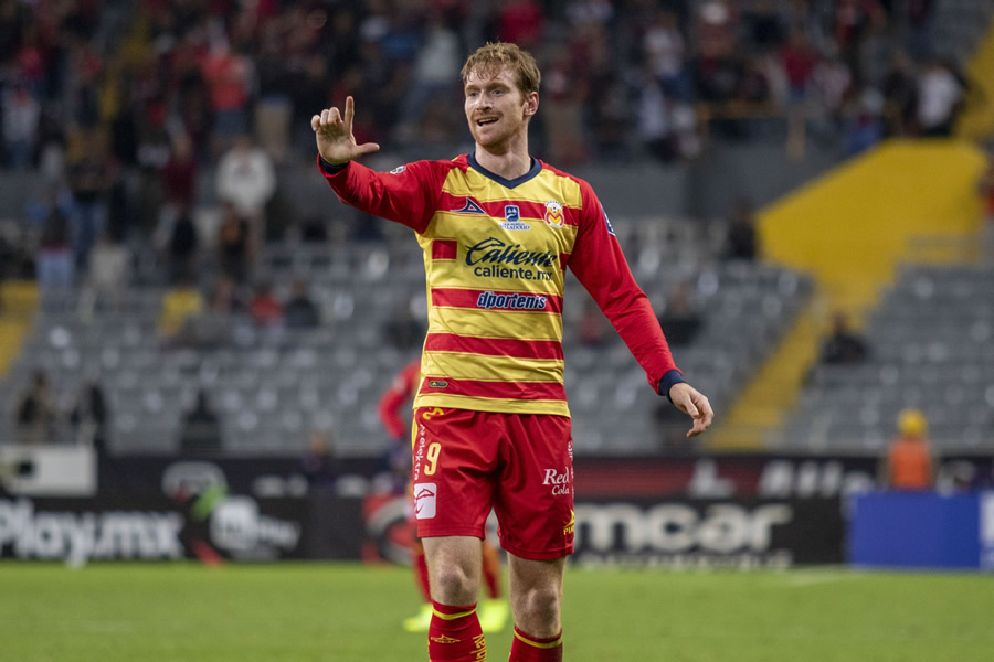 Aristeguieta puso el 3-1 definitivo para Morelia ante Atlas. (Foto: Mexsport)