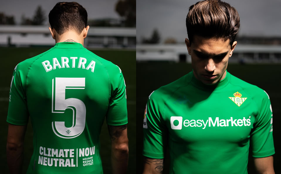 Nuevo Jersey del Betis en la Temporada 19-20 de LaLiga. (@RealBetis)