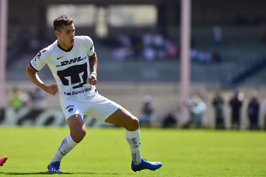Juan Dinneno marcó su primer tanto con Pumas. (Foto: Mexsport)