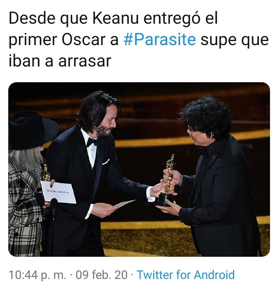 Los mejores memes de los Oscar 2020