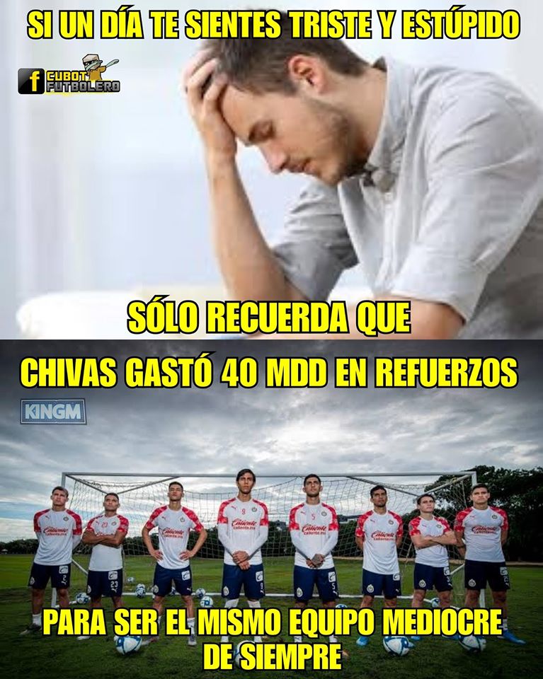 ¿Súper Chivas? Lo único súper para describirlas son los memes que se dan vuelo.