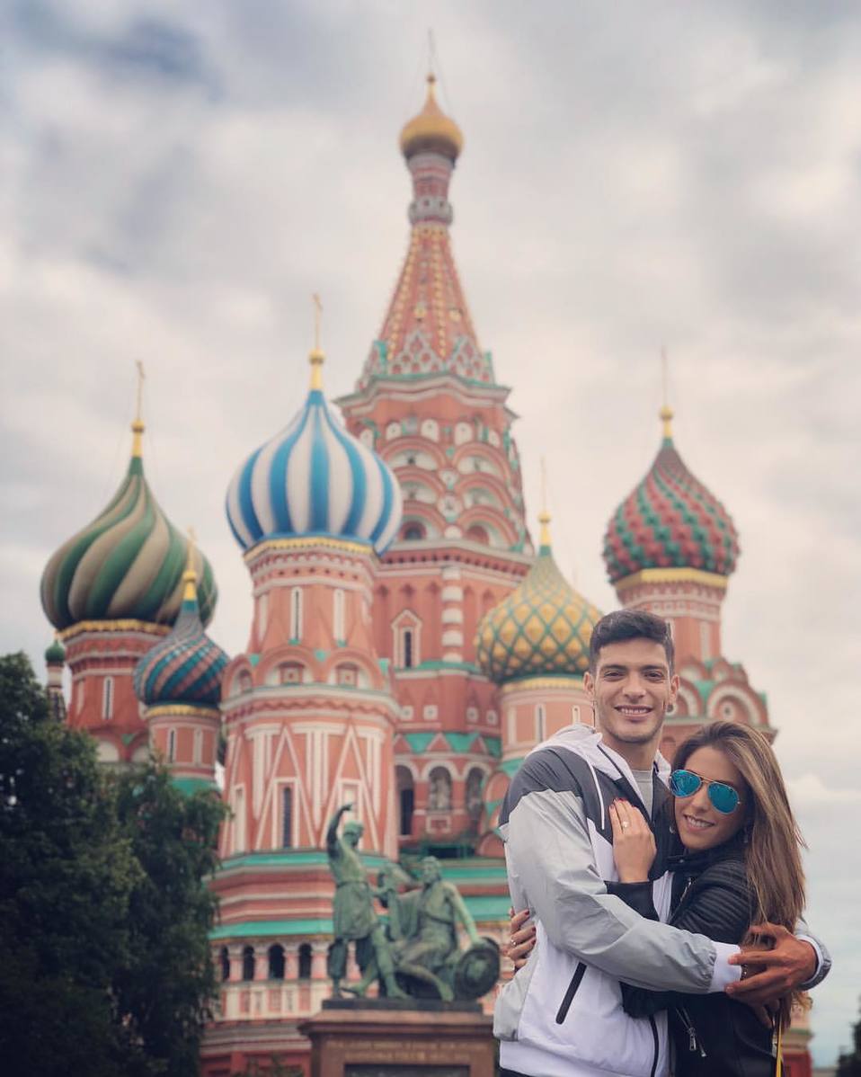 Rusia por supuesto que fue destino de los enamorados durante el Mundial que RJ9 jugó con México.