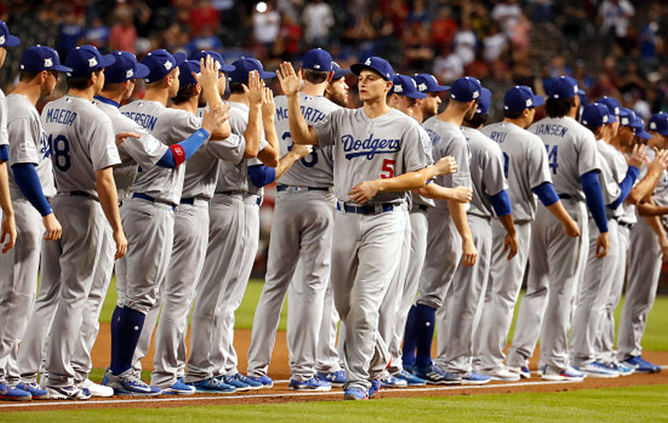 Este sería el line up de los Dodgers para la temporada 2020