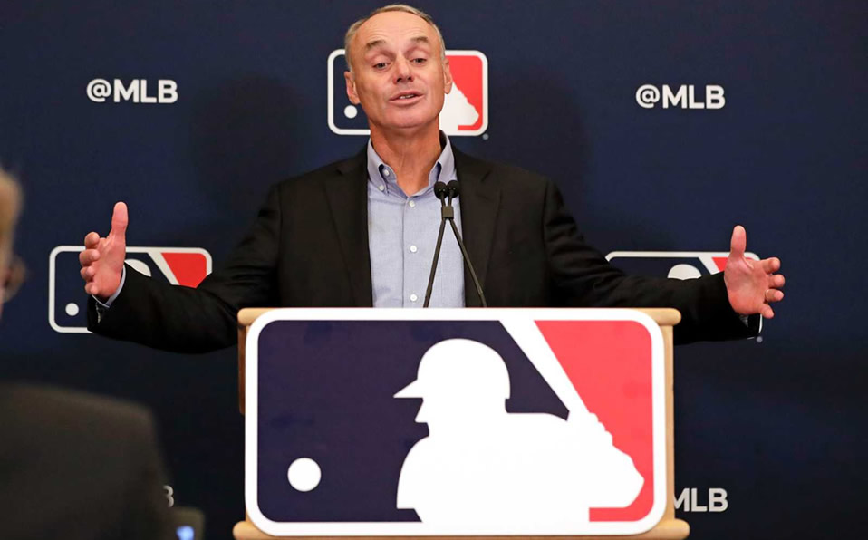 Rob Manfred es el Alto Comisionado de las Grandes Ligas. (AP)