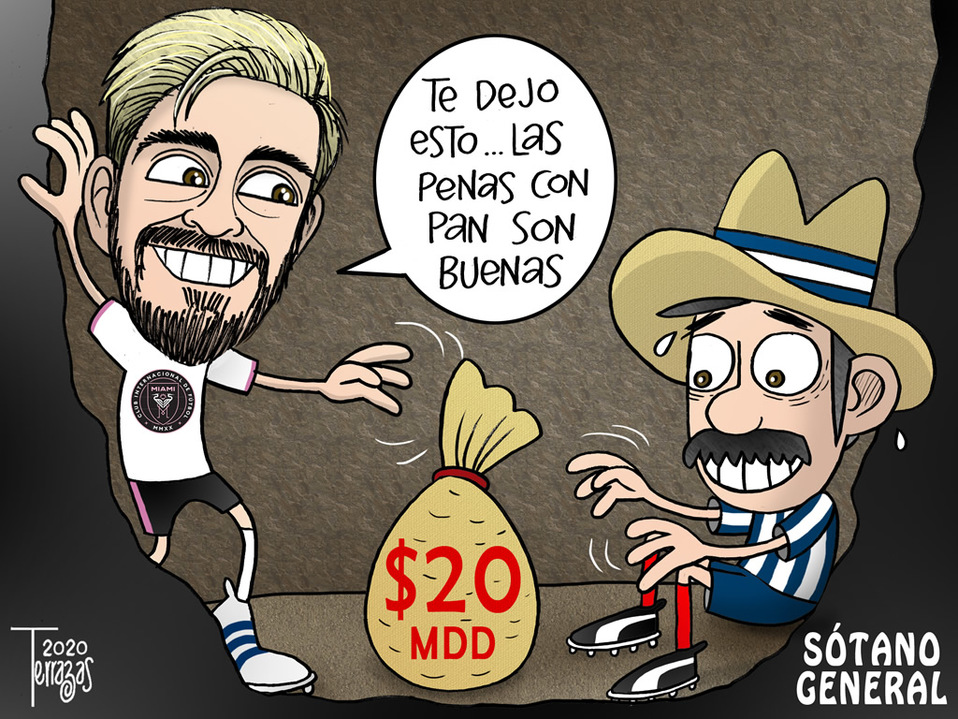 Las penas con pan...
