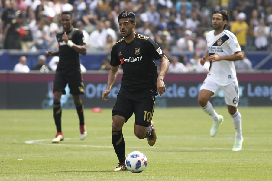 3.- Carlos Vela es el tercer jugador mejor valuado de la MLS con un valor de 15 millones de euros. FOTO: Imago7.