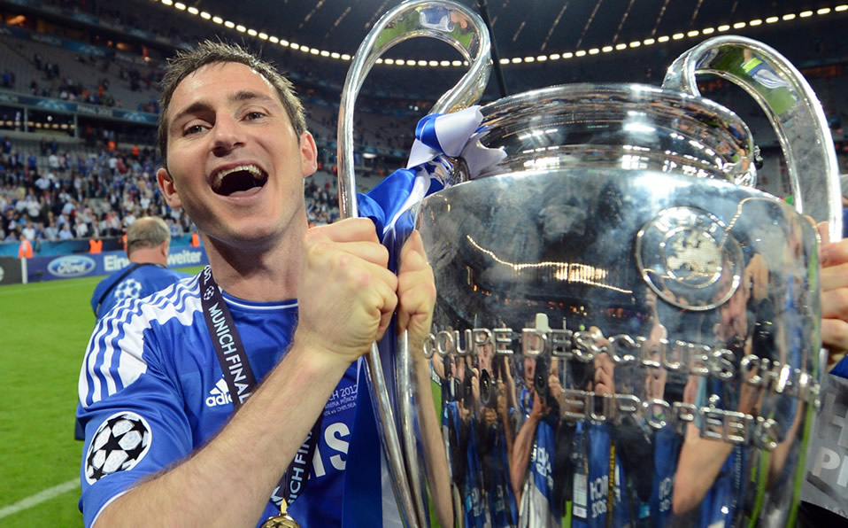 Swansea, West Ham y NYCFC están en su currículum, pero hablar de Frank Lampard es pensar en el Chelsea, con quienes pasó 13 años.