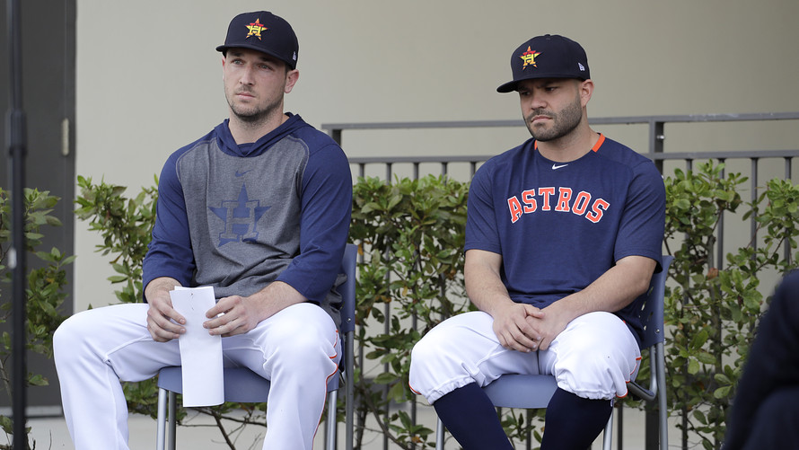 Los Astros piden perdón... por el robo de señales