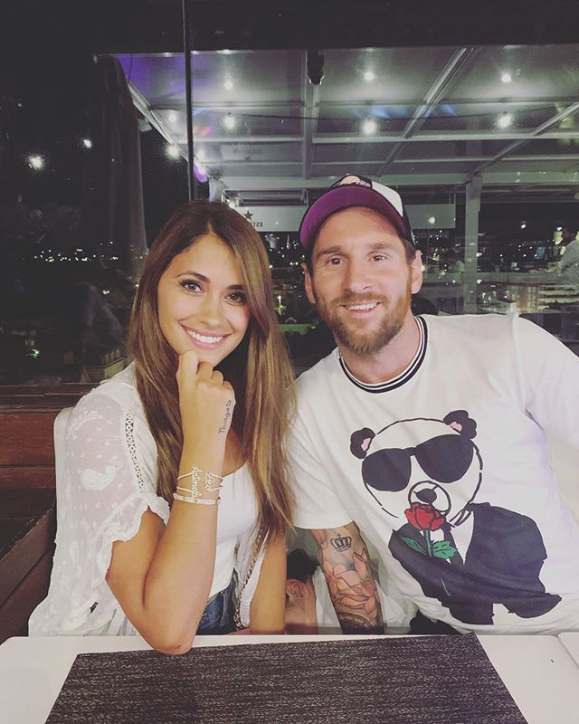 Antonella Rocuzzo y Lionel Messi, un amor que nació de niños.