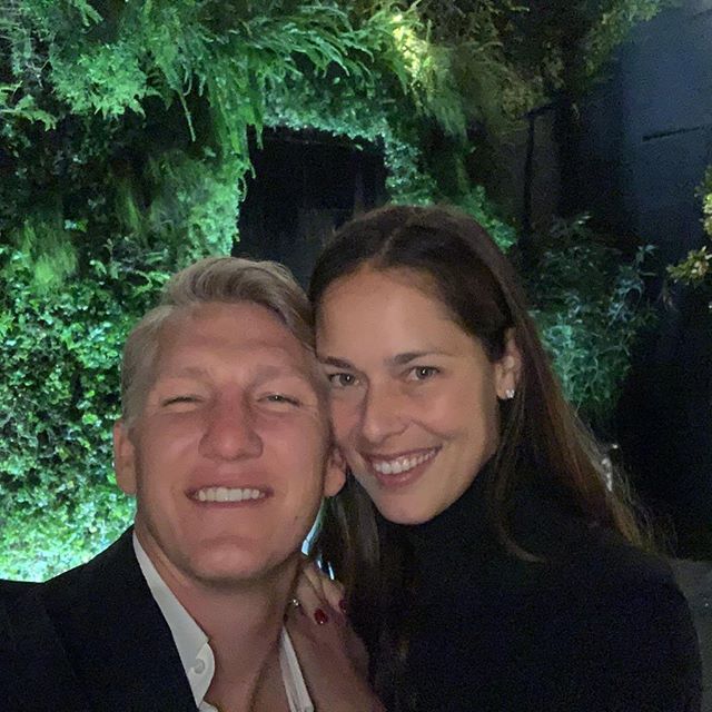 Bastian Schweinsteiger y Ana Ivanovic. (Foto: Instagram Ana Ivanovic)