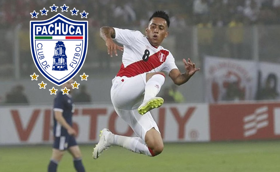 Cueva jugará el CL2020 con los Tuzos (FOTO: AFP)