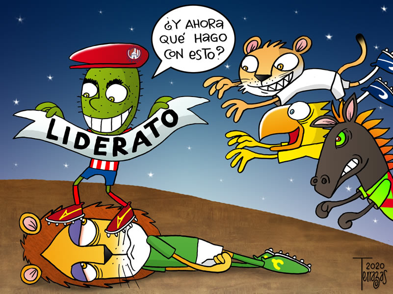 Acechan la cima ante caída de La Fiera