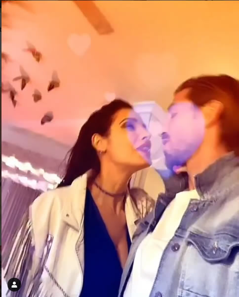 Sergio Ramos se filmó con su pareja.