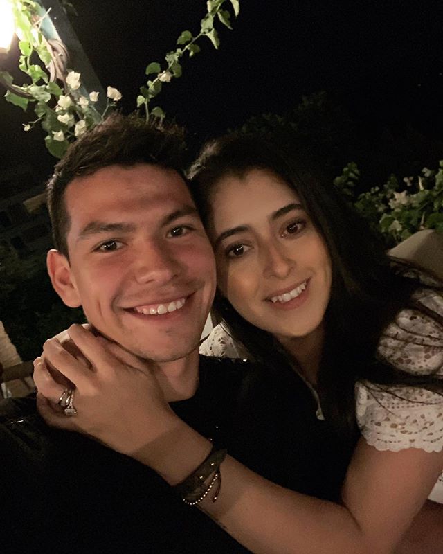 Hirving Lozano y Ana Obregón. (Foto: Instagram Ana Obregón)