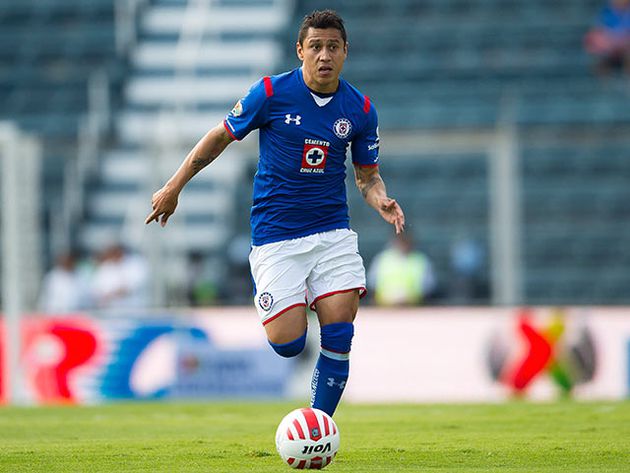 Julio Domínguez. Cruz Azul. 14 años 01 mes 13 días