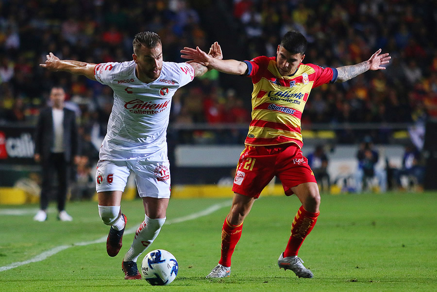 Monarcas y Xolos dieron un encuentro de mediana calidad en el Morelos. (Foto: Imago7)