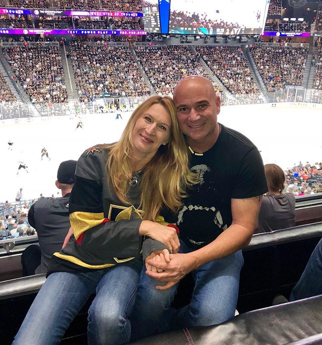 Steffi Graf y Andre Agassi. (Foto: Instagram Andre Agassi)