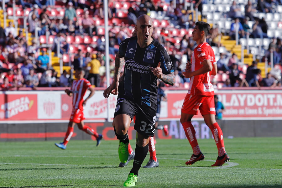 Ariel Nahuelpán llegó a cinco goles con los Gallos en este Clausura 2020. FOTO: Imago7.