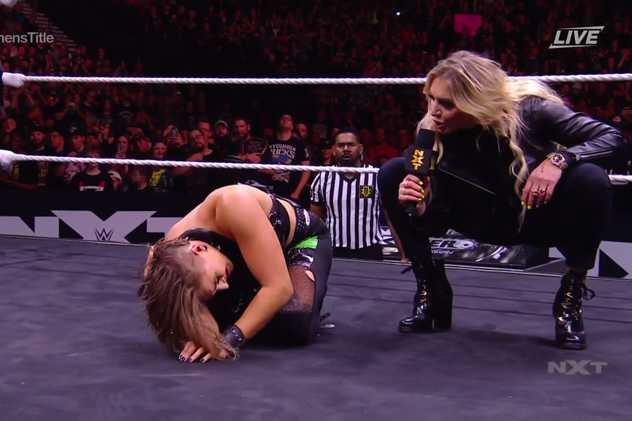 Charlotte Flair decidió ir por el Campeonato de la marca amarilla. (Foto: WWE)