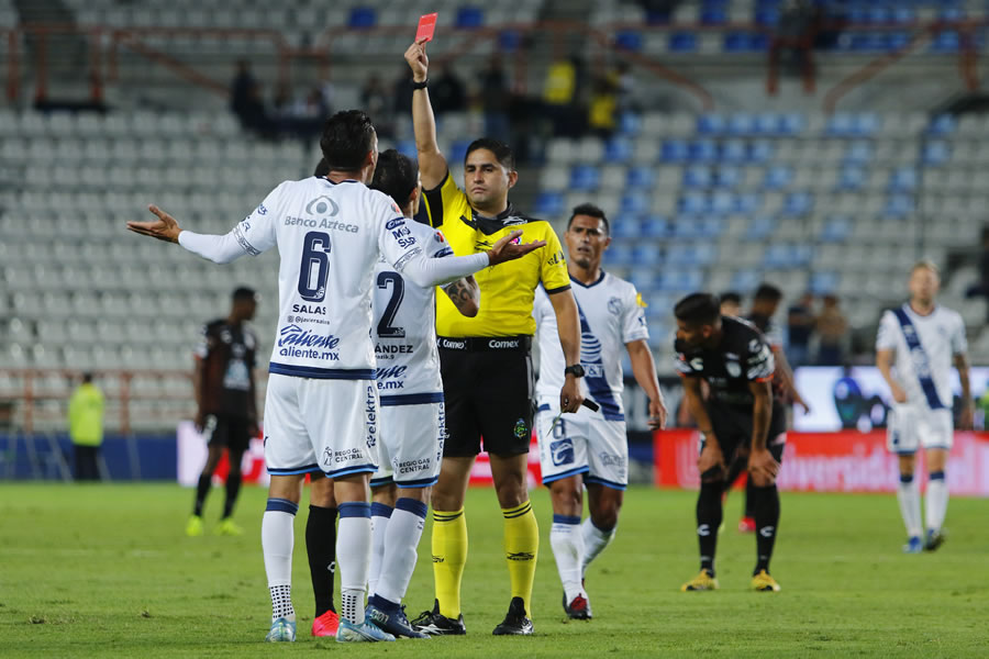 Javier Salar del Puebla fue expulsado. (Imago 7)